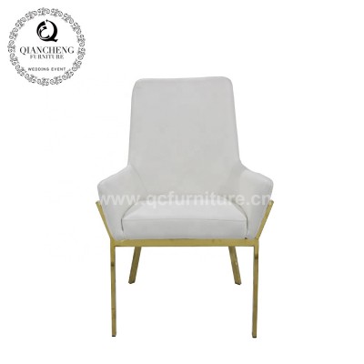 New design Hotel furniture stainless steel wedding chair