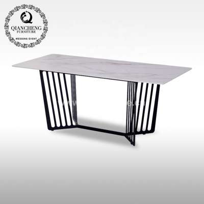 italian furniture designs marble dining table set 6 seaters